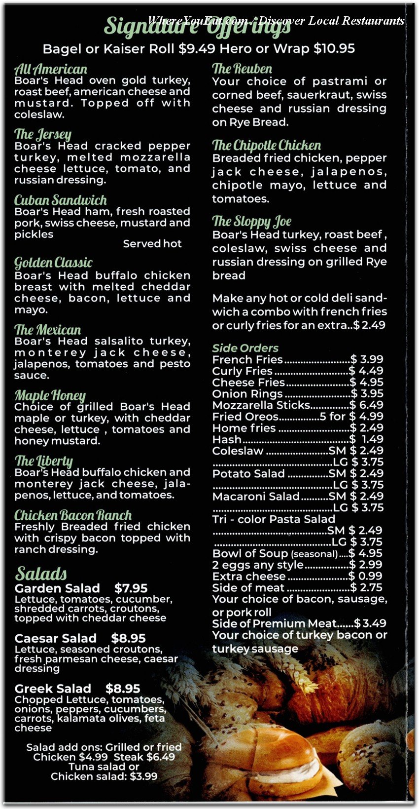 Our Foods